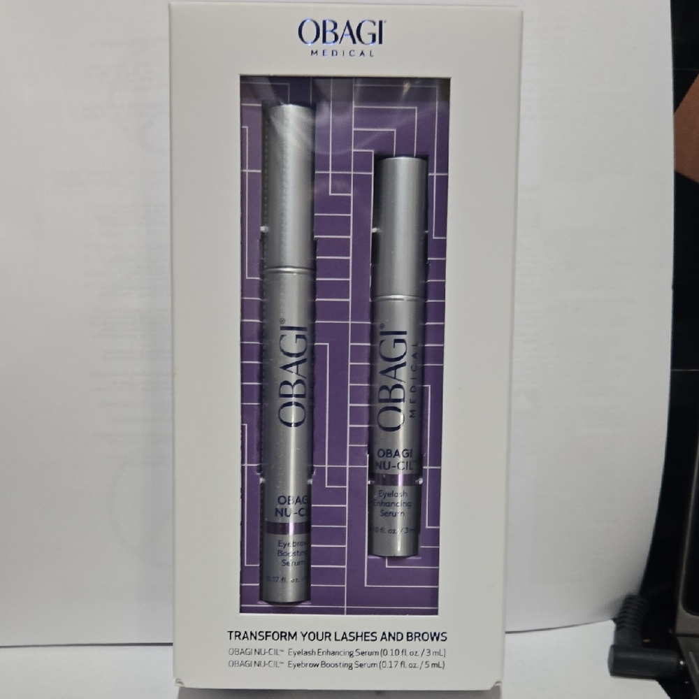 Obagi NU-CIL Silver Eyelash and Eyebrow Serum Duo